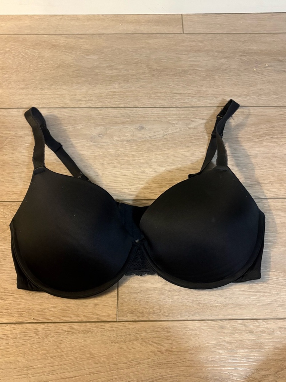 Auden Black Molded T-Shirt Bra - Smooth Look